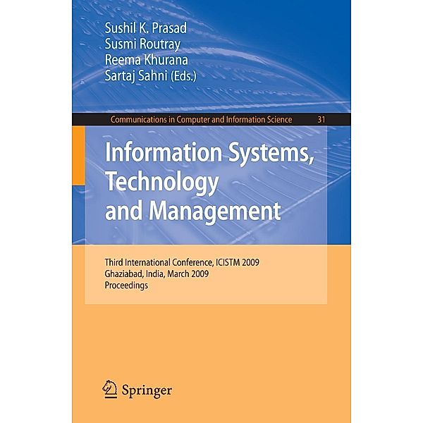 Information Systems, Technology and Management / Communications in Computer and Information Science Bd.31