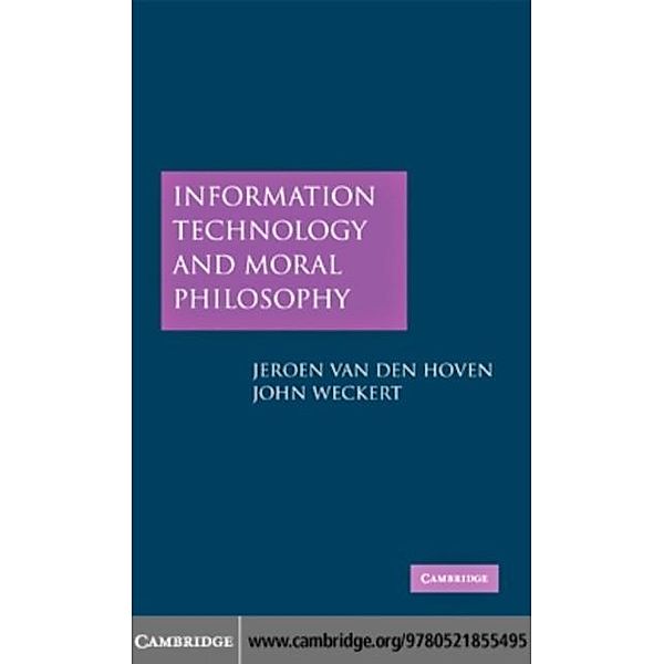 Information Technology and Moral Philosophy