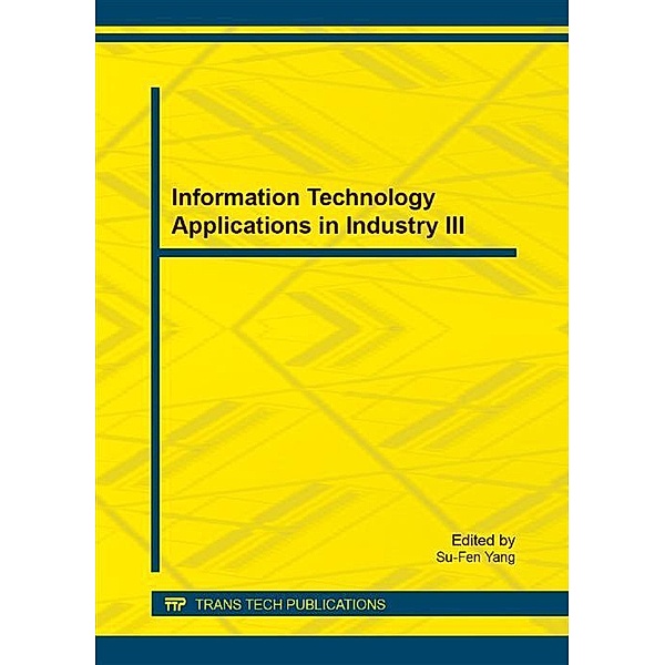 Information Technology Applications in Industry III
