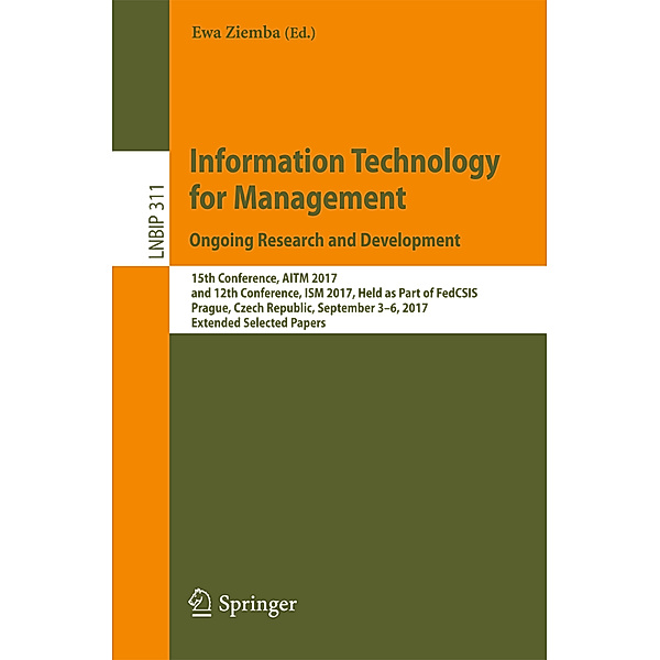 Information Technology for Management. Ongoing Research and Development
