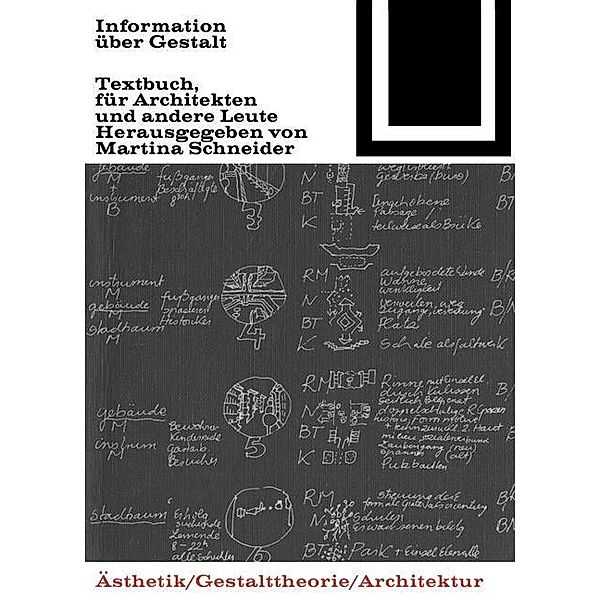 Information über Gestalt / Bauwelt Fundamente Bd.44