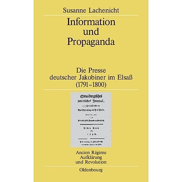 Information und Propaganda, Susanne Lachenicht