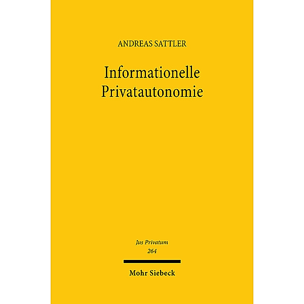 Informationelle Privatautonomie, Andreas Sattler