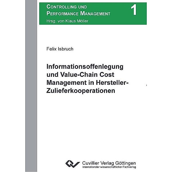 Informationsoffenlegung und Value-Chain Cost Management in Hersteller-Zulieferkooperationen