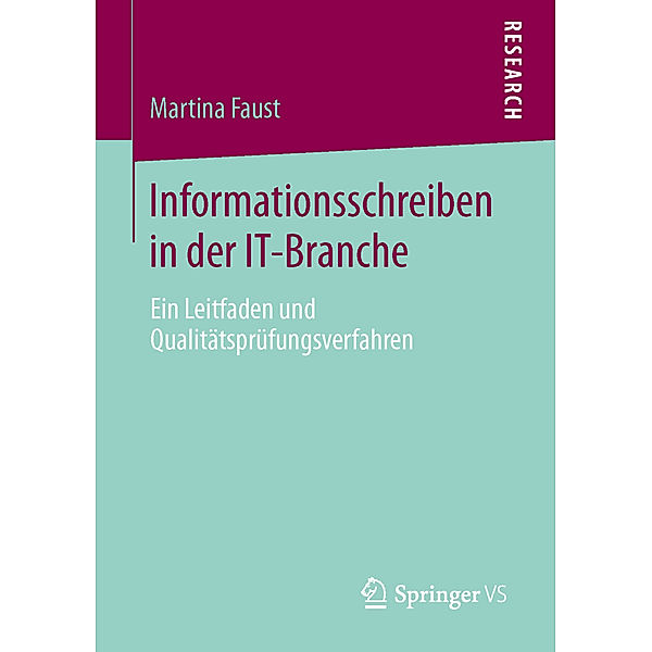 Informationsschreiben in der IT-Branche, Martina Faust