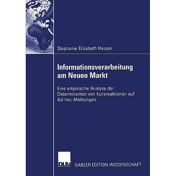 Informationsverarbeitung am Neuen Markt, Stephanie Elisabeth Hauser