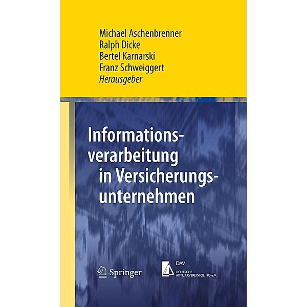 Informationsverarbeitung in Versicherungsunternehmen / Masterclass