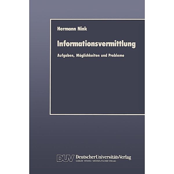 Informationsvermittlung, Hermann Nink