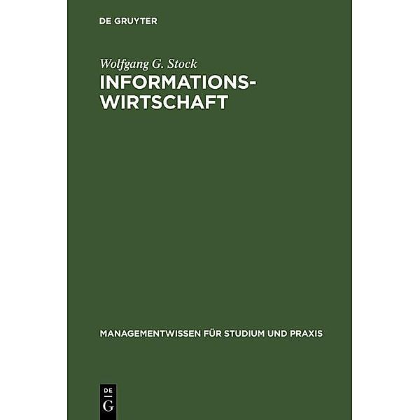 Informationswirtschaft / Jahrbuch des Dokumentationsarchivs des österreichischen Widerstandes, Wolfgang G. Stock