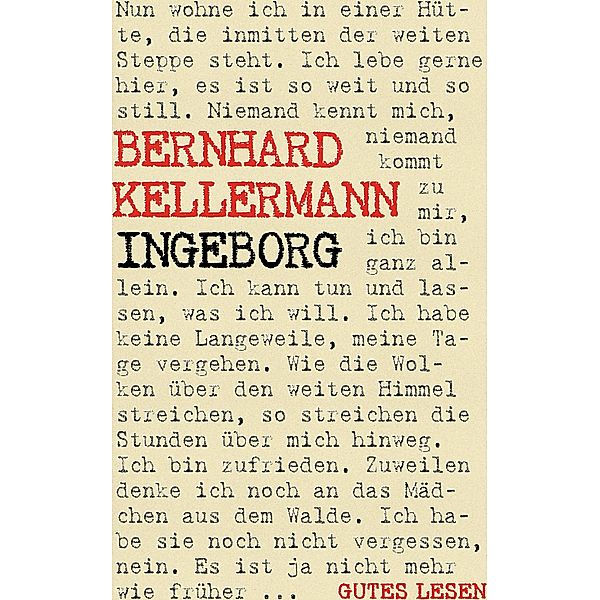 Ingeborg, Bernhard Kellermann