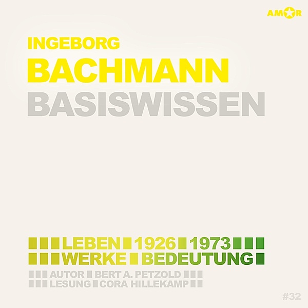 Ingeborg Bachmann (1926-1973) - Leben, Werk, Bedeutung - Basiswissen, Bert Alexander Petzold
