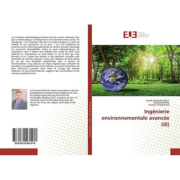 Ingénierie environnementale avancée (III), Kaveh Ostad-Ali-Askari, Naimeh Rahimi, Hossein Talebmorad