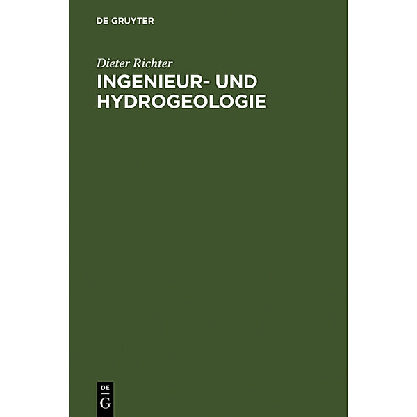 Ingenieur- und Hydrogeologie, Dieter Richter