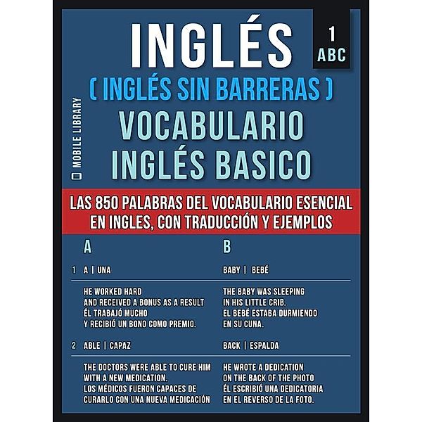 Inglés (Inglés Sin Barreras) Vocabulario Ingles Basico - 1 - ABC / Vocabulario Ingles Basico Bd.1, Mobile Library