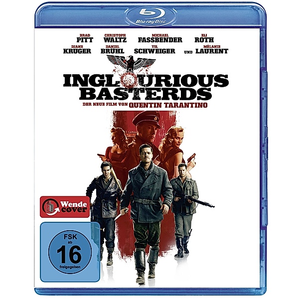 Inglourious Basterds, Christoph Waltz Mélanie Laurent Brad Pitt