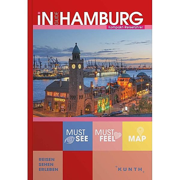 INGUIDE Hamburg, m. 1 Karte