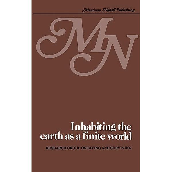 Inhabiting the earth as a finite world