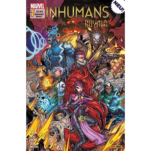 Inhumans: Royals 1 - Die Zukunft wartet nicht / Inhumans: Royals Bd.1, Al Ewing
