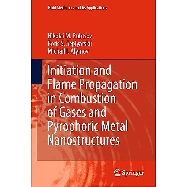 Initiation and Flame Propagation in Combustion of Gases and Pyrophoric Metal Nanostructures / Fluid Mechanics and Its Applications Bd.123, Nikolai M. Rubtsov, Boris S. Seplyarskii, Michail I. Alymov