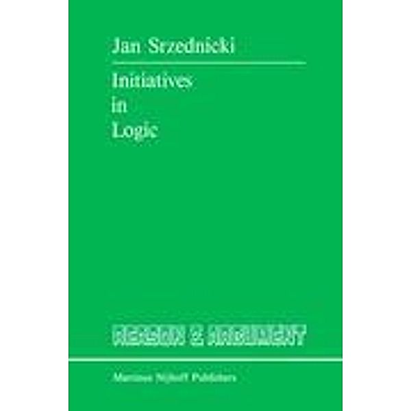 Initiatives in Logic