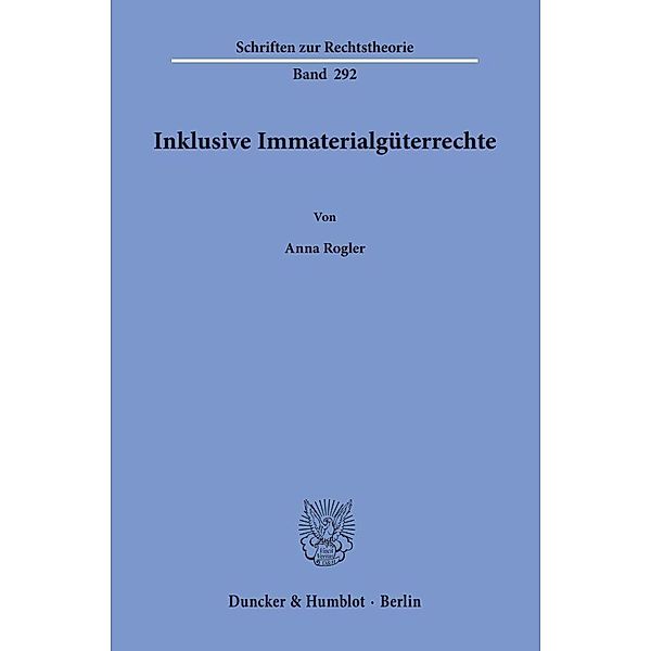Inklusive Immaterialgüterrechte., Anna Rogler