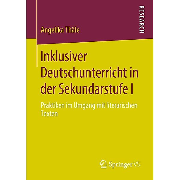 Inklusiver Deutschunterricht in der Sekundarstufe I, Angelika Thäle