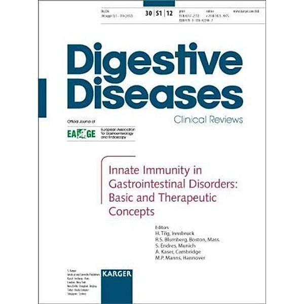 Innate Immunity in Gastrointestinal Disorders: Basic and Therapeutic Concepts