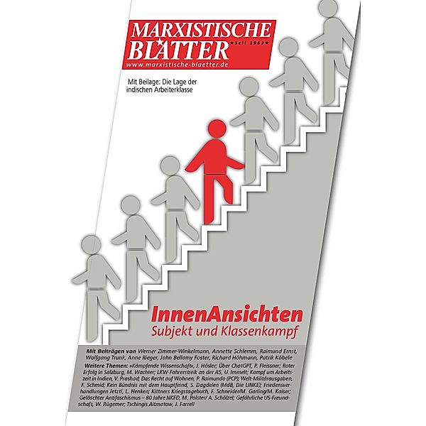 InnenAnsichten - Subjekt und Klassenkampf / Marxistische Blätter Bd.4_2023