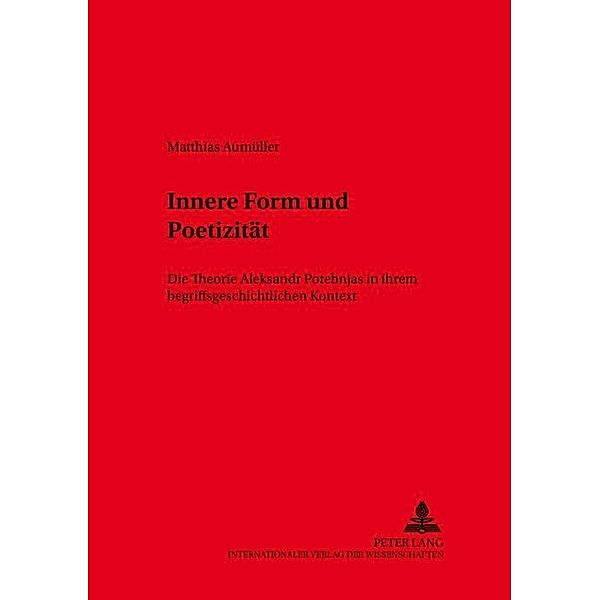 Innere Form und Poetizität, Matthias Aumüller