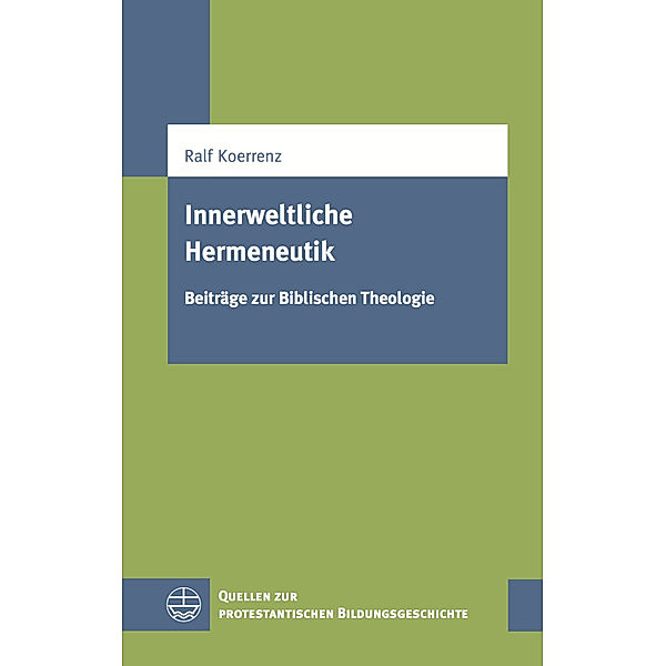 Innerweltliche Hermeneutik, Ralf Koerrenz