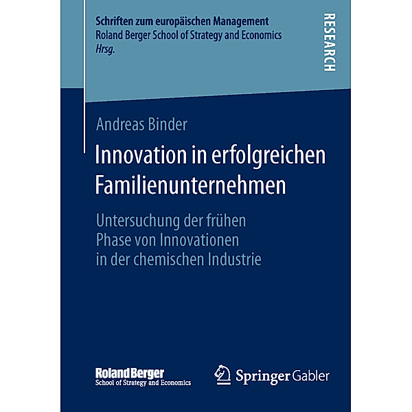 Innovation in erfolgreichen Familienunternehmen, Andreas Binder