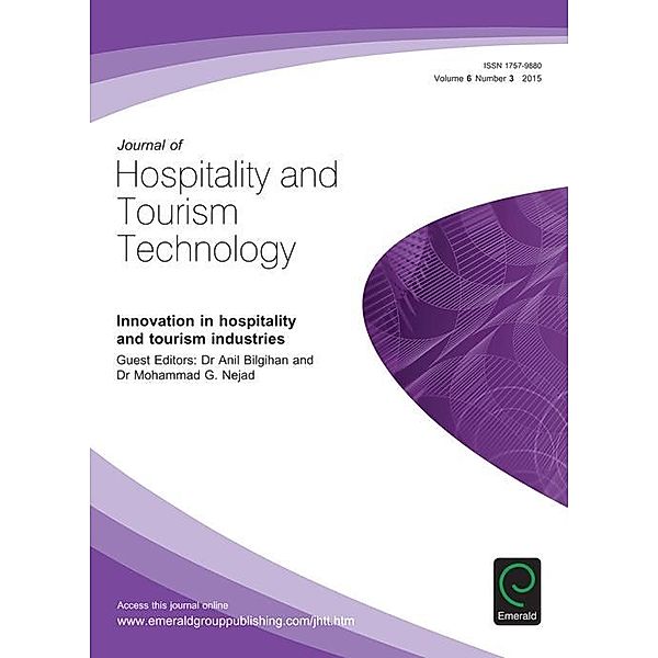 Innovation in hospitality and tourism industries