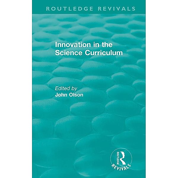 Innovation in the Science Curriculum