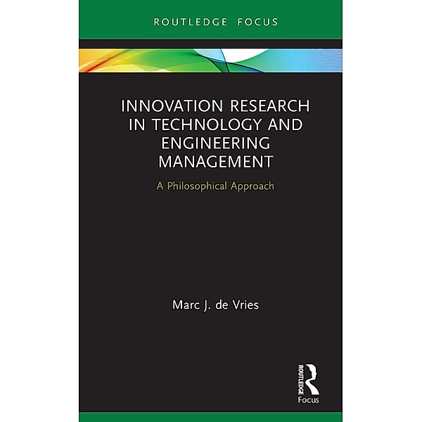 Innovation Research in Technology and Engineering Management, Marc J. de Vries