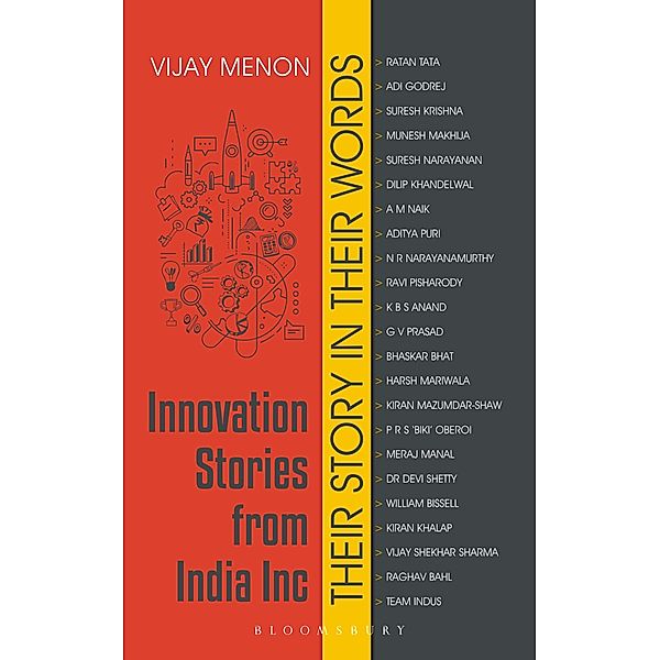 Innovation Stories from India Inc / Bloomsbury India, Vijay Menon