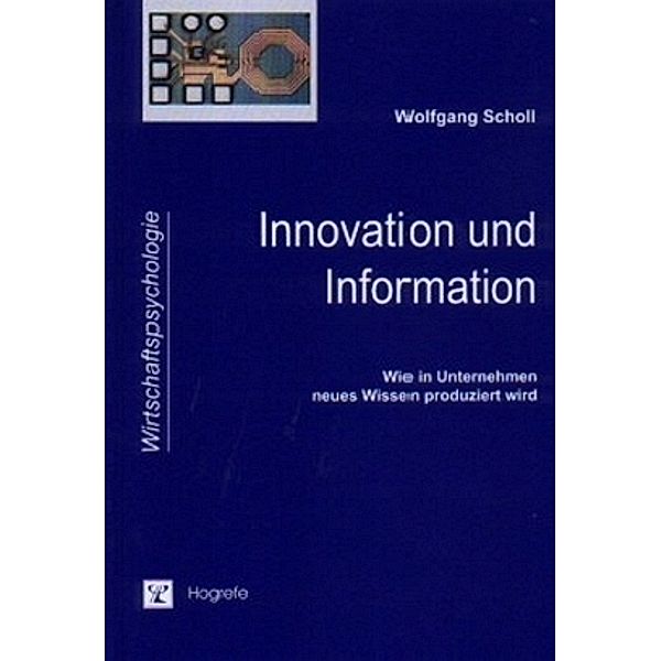 Innovation und Information, Innovation und Information