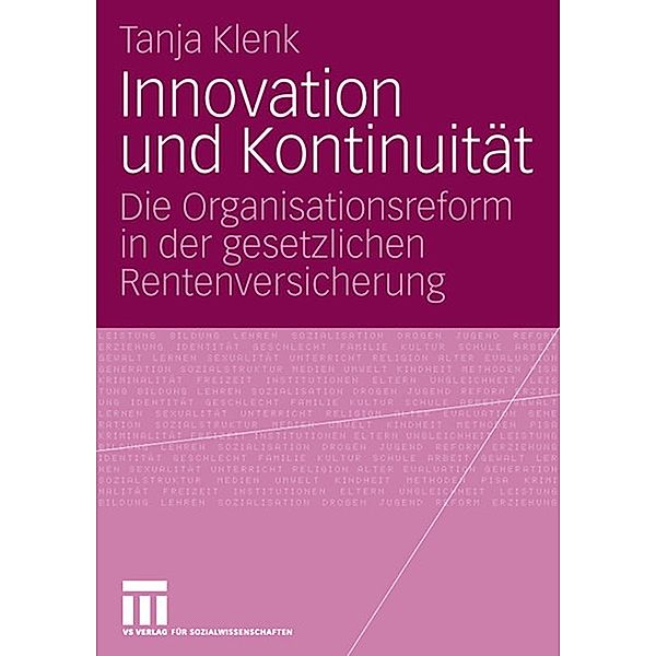 Innovation und Kontinuität, Tanja Klenk