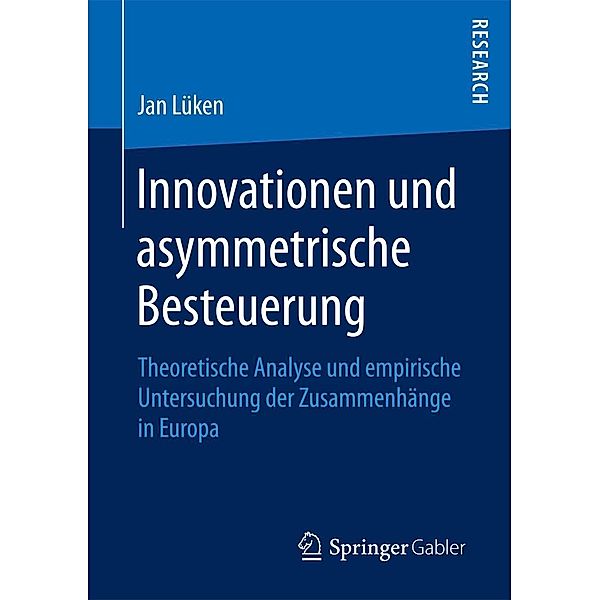 Innovationen und asymmetrische Besteuerung, Jan Lüken