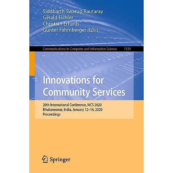 Innovations for Community Services / Communications in Computer and Information Science Bd.1139