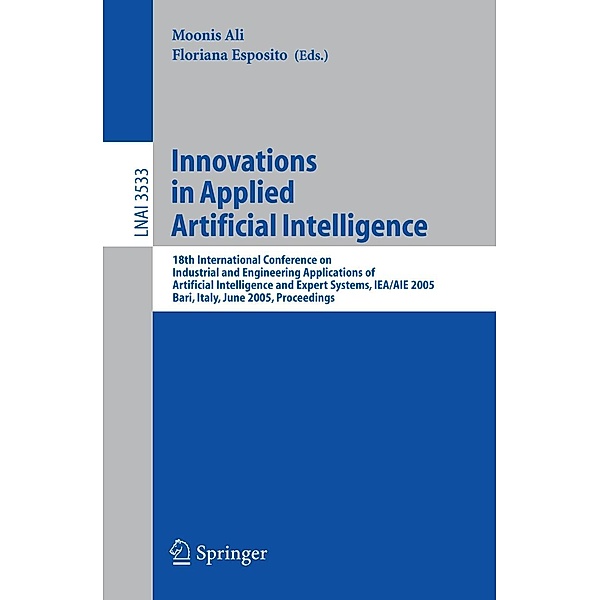 Innovations in Applied Artificial Intelligence / Lecture Notes in Computer Science Bd.3533