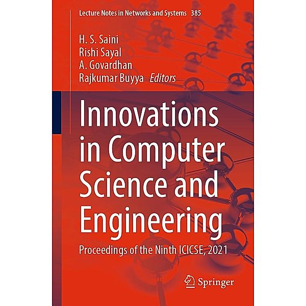Innovations in Computer Science and Engineering / Lecture Notes in Networks and Systems Bd.385