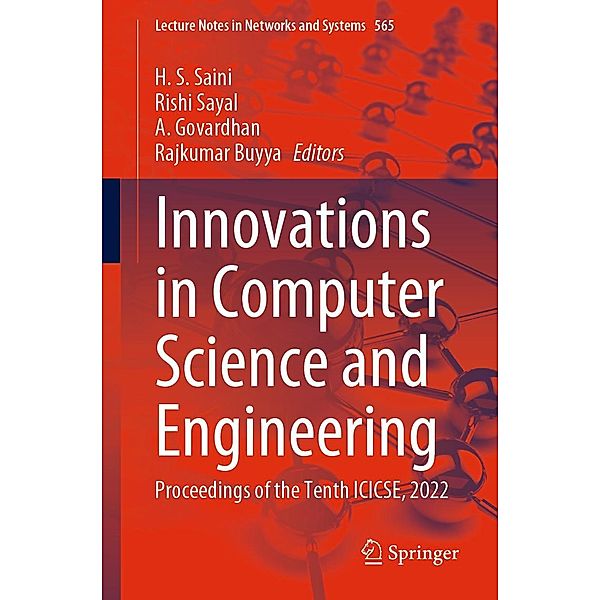 Innovations in Computer Science and Engineering / Lecture Notes in Networks and Systems Bd.565