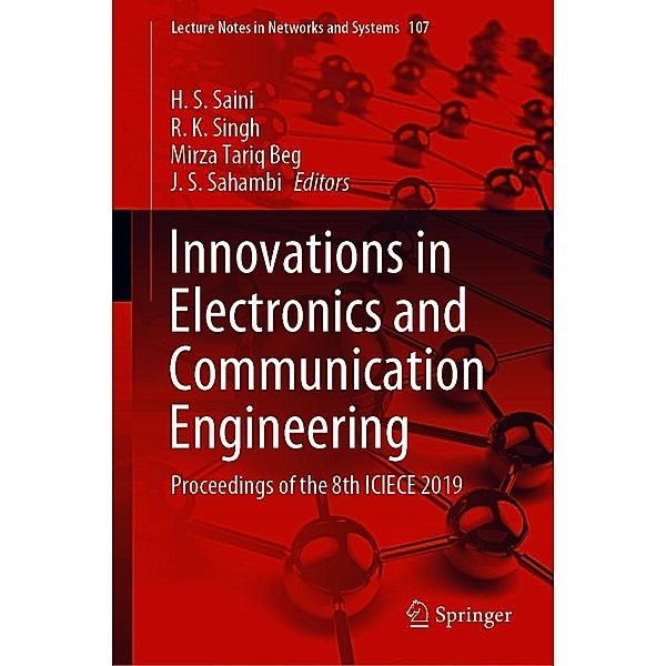 Innovations in Electronics and Communication Engineering / Lecture Notes in Networks and Systems Bd.107