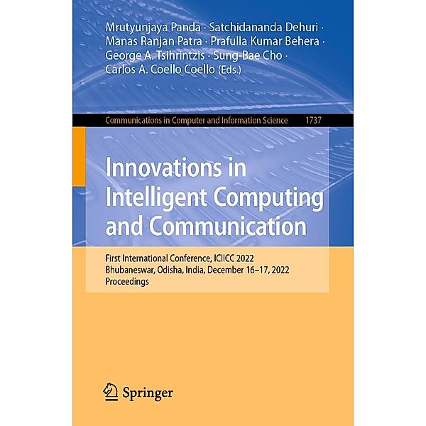 Innovations in Intelligent Computing and Communication / Communications in Computer and Information Science Bd.1737