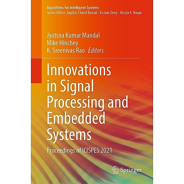 Innovations in Signal Processing and Embedded Systems / Algorithms for Intelligent Systems