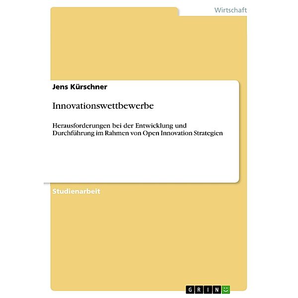 Innovationswettbewerbe, Jens Kürschner