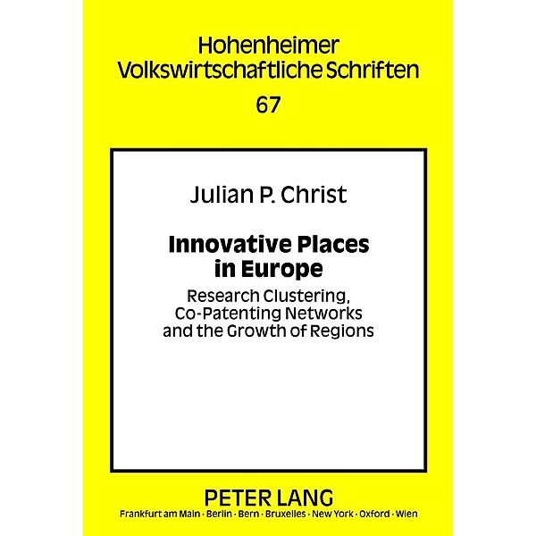 Innovative Places in Europe, Julian Phillip Christ