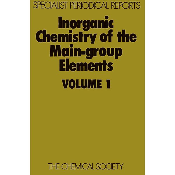 Inorganic Chemistry of the Main-Group Elements / ISSN