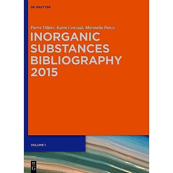Inorganic Substances. BIbliography, Pierre Villars, Karin Cenzual, Marinella Penzo