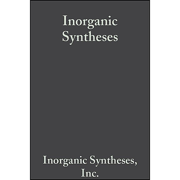 Inorganic Syntheses, Volume 10 / Inorganic Syntheses Bd.10